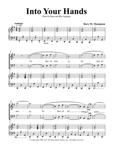 7. Into Your Hands