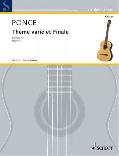 Thème varié et Finale