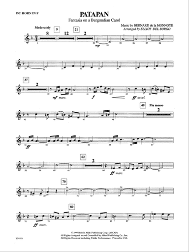Patapan: 1st F Horn