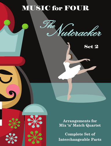 Mother Ginger from the Nutcracker for Wind Quartet (Mixed Quartet, Double Reed Quartet, or Clarinet