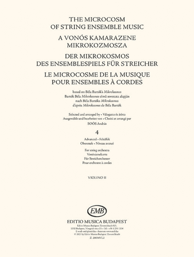 The Microcosm of String Ensemble Music Vol. 4