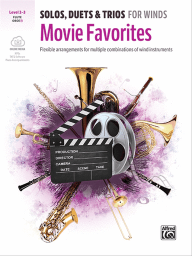 Solos, Duets & Trios for Winds -- Movie Favorites
