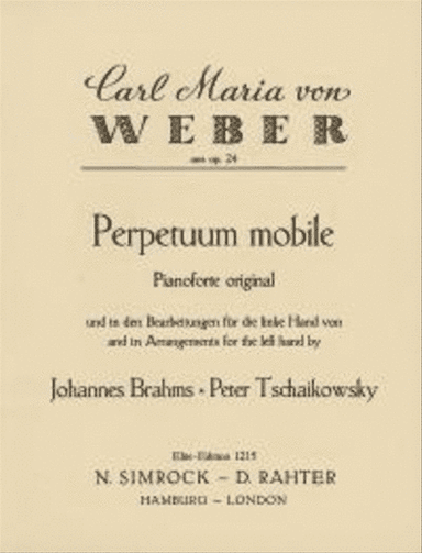 Perpetuum mobile op. 24
