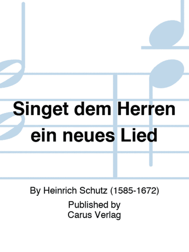 Singet dem Herren ein neues Lied