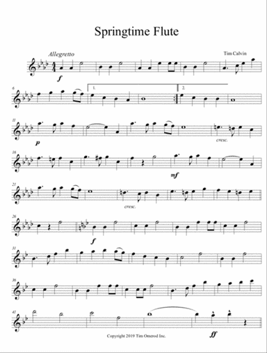 Springtime Flute