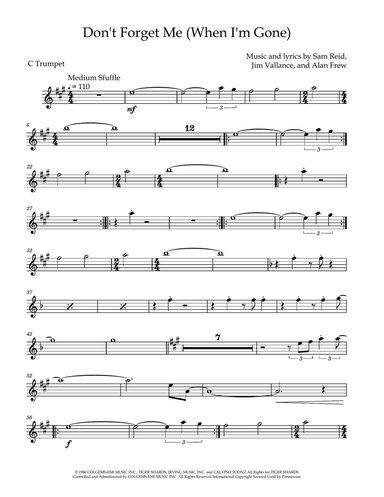 Don't Forget Me (when I'm Gone)