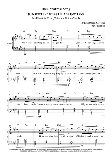 The Christmas Song (chestnuts Roasting On An Open Fire)