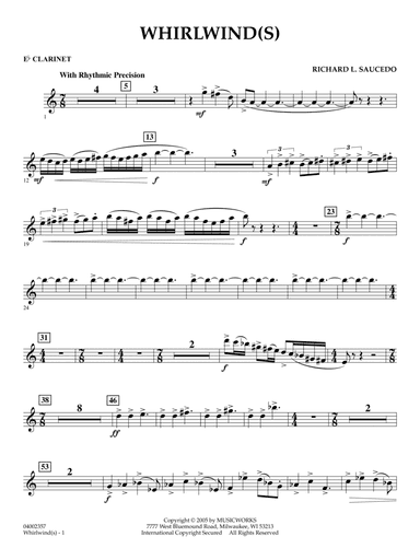 Whirlwind(s) - Eb Clarinet