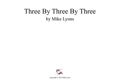 Brass sextet - Three by Three by Three