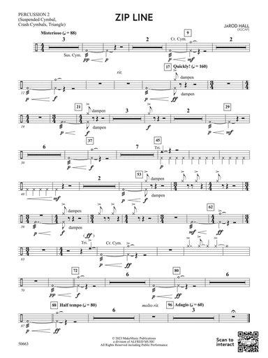 Zip Line: 2nd Percussion