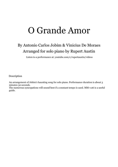O Grande Amor