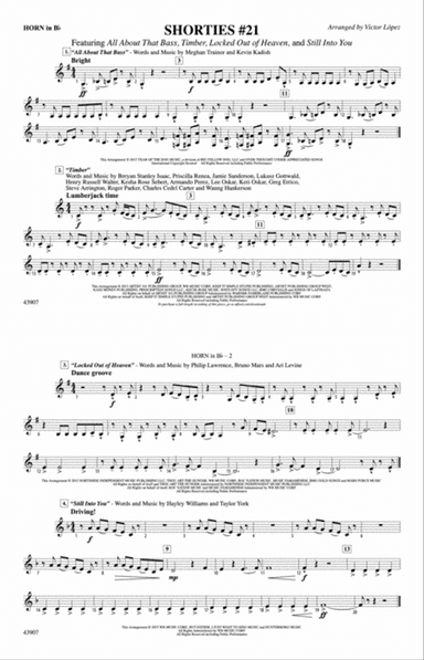 Shorties #21: Horn in B flat