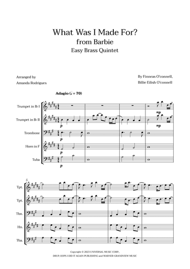 What Was I Made For?