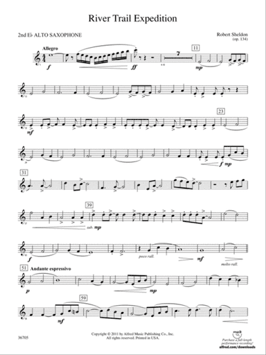 River Trail Expedition: 2nd E-flat Alto Saxophone