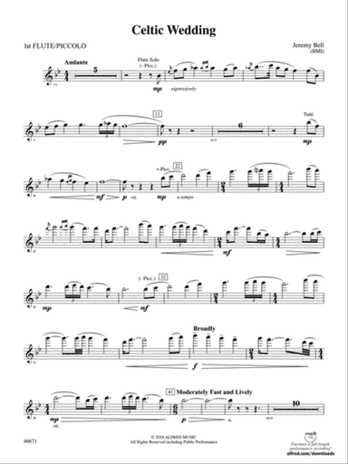 Celtic Wedding: Flute