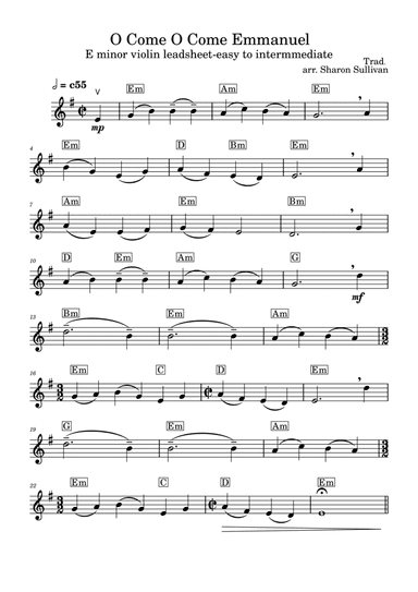 O Come O Come Emmanuel