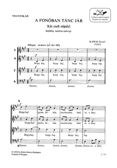 A fonóban tánc jár