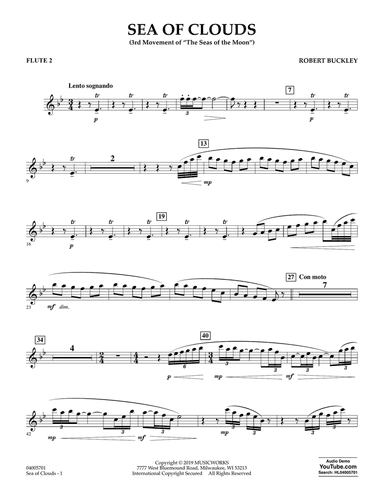 Sea of Clouds - Flute 2