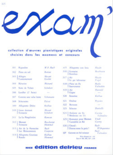 Rondino Et Ecossaise