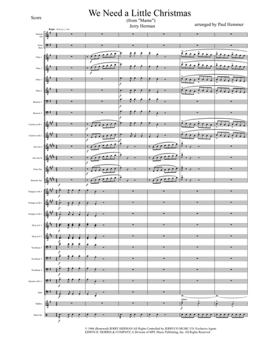 We Need A Little Christmas