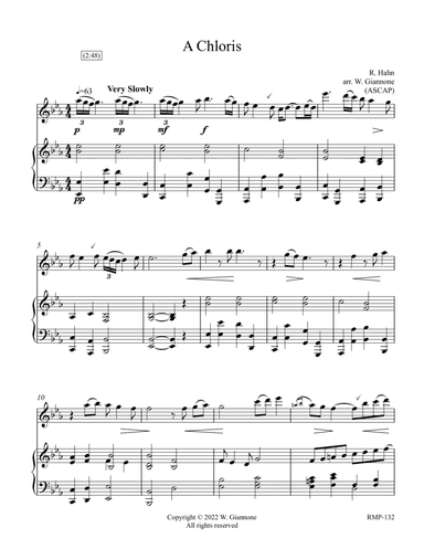 Hahn - A Chloris