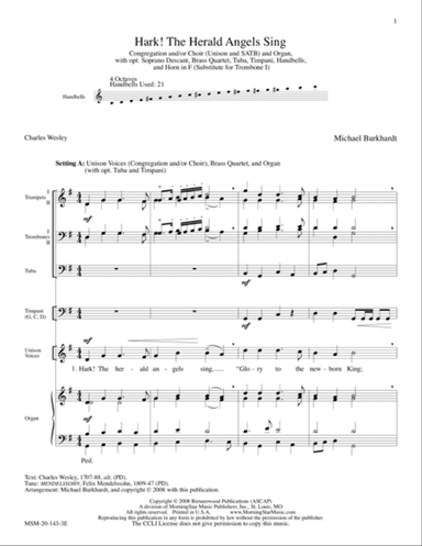 Hark! The Herald Angels Sing (Mendelssohn) (Downloadable)