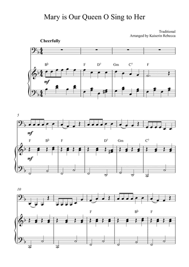 Mary Is Our Queen O Sing To Her