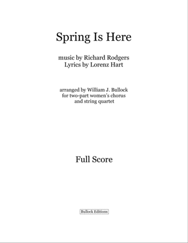 Spring Is Here