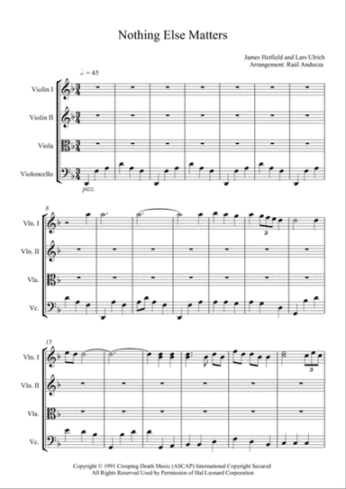 Nothing Else Matters