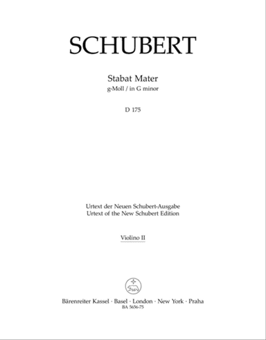 Stabat Mater in G minor D 175