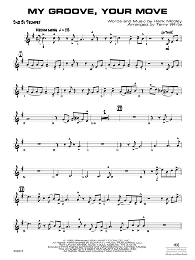 My Groove, Your Move: 2nd B-flat Trumpet