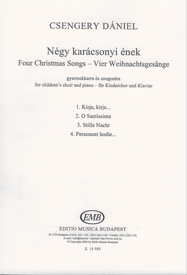 Vier Weihnachtsgesänge