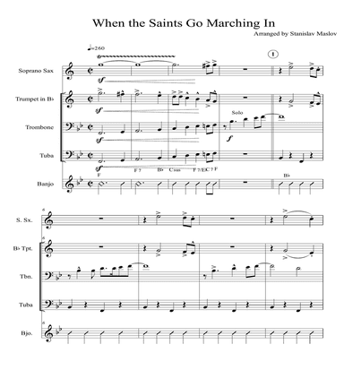 Dixieland When the Saints Go Marching In dixie