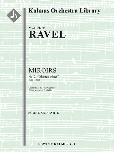 Miroirs No. 2: Oiseaux Tristes