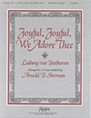 Joyful, Joyful, We Adore Thee