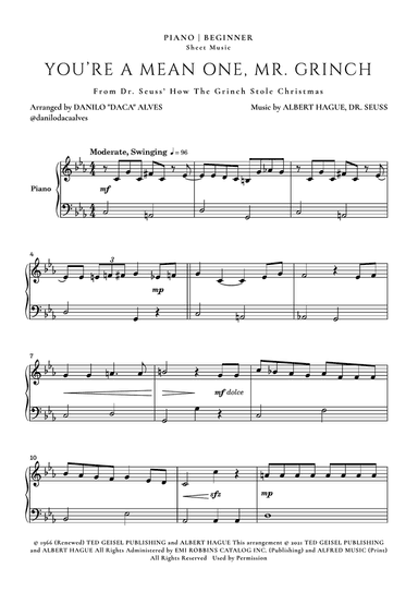 You're A Mean One, Mr. Grinch