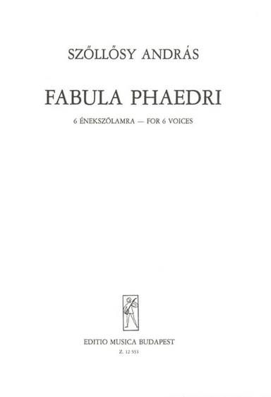 Fabula Phaedri für sechs Stimmen