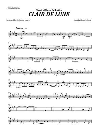 Clair de Lune