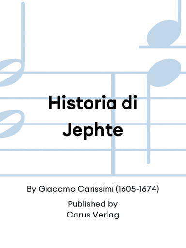 Historia di Jephte