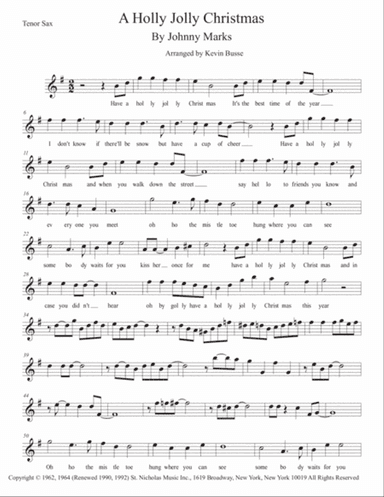 A Holly Jolly Christmas