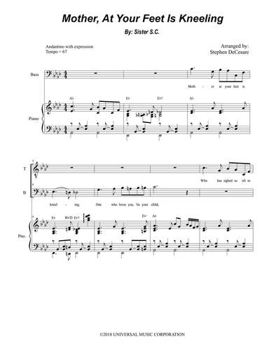 Mother At Your Feet Is Kneeling