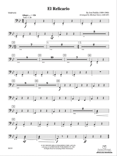 El Relicario: Timpani
