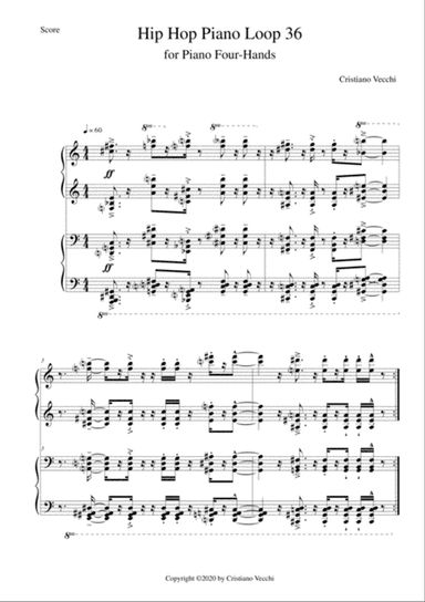 Hip Hop Piano Loop 36