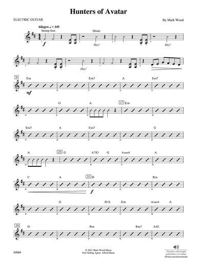 Hunters of Avatar: Guitar