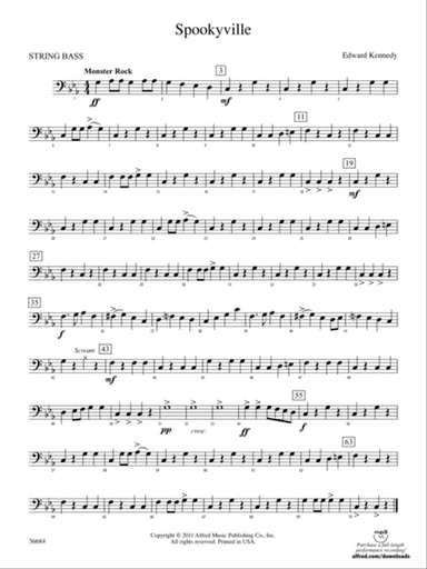 Spookyville: (wp) String Bass