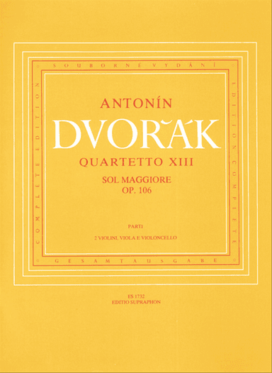 Streichquartett no. 13 G-Dur, op. 106