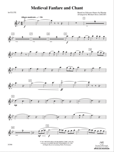 Medieval Fanfare and Chant: Flute