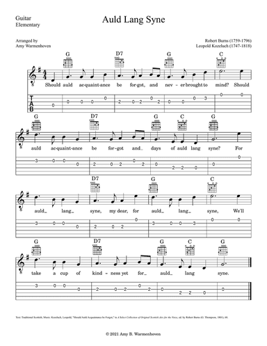 Auld Lang Syne