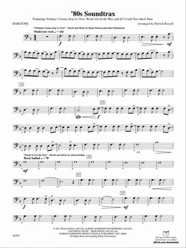 '80s Soundtrax: Baritone B.C.