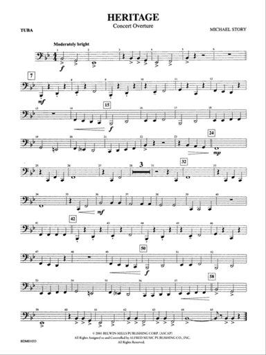 Heritage (Concert Overture): Tuba